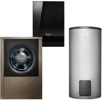 Buderus WLW196i-8 AR E Logaplus Wärmepumpen-Paket mit Warmwasserspeicher SH290