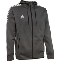 Select Monaco Kapuzen-Sweatjacke grau M