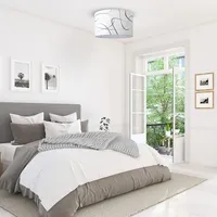 Paco Home Deckenlampe Wohnzimmer Pendelleuchte Esstisch Lampenschirm Stoff Modern