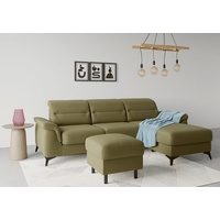 Sit&more Stauraumhocker »Sinatra«, Sitzfläche ist abnehmbar, mattschwarze Metallfüße grün