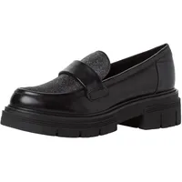 Marco Tozzi Damen 2-2-84702-29 Flacher Slipper, Black Brush CB,