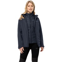 Jack Wolfskin Glaabach 3in1 Jacket Damen night blue L