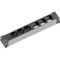 Bachmann POWER FRAME 3xSchuko 3 x, CEE 7/4, 0.10