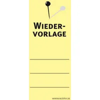 Bizstix Haftnotizen "Wiedervorlage" 75x35mm
