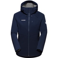 Mammut Ultimate Comfort SO Hooded Jacket Women Marine -