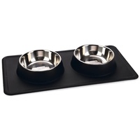 Karlie Dex Hundefutternapf - Black - 2x350ml