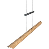 Elobra LED-Pendelleuchte Columbia Holz Braun Eiche
