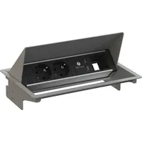 Bachmann CONEO SET 2x Schutzkontakt, 1x ABD, 1xUSB Charger,