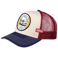 Coastal Trucker Cap HFT Rainbow Beige/Blue/Wine, Size:ONE Size -
