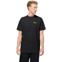 Jack Wolfskin Essential Kurzarm-t-shirt - Black - M