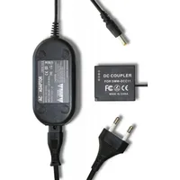 AGI Netzteil-Kuppler kompatibel mit Panasonic DMW-BLG10E