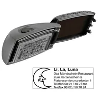 Colop Textstempel, individualisierbar EOS Stamp Mouse 30 selbstfärbend schwarz
