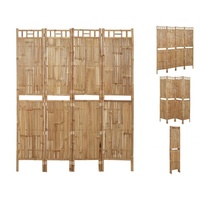 VidaXL 4-TLG. Raumteiler Bambus 160x180 cm