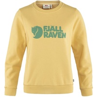 Fjällräven Logo Sweater W Sweatshirt, Mais Yellow, S