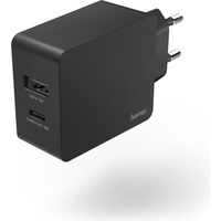 Hama Ladegerät USB-C (PD/QC) + USB-A, 30 W