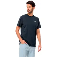 Jack Wolfskin Essential Kurzarm-t-shirt - Night Blue - M