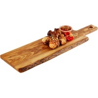 APS Servierbrett/Speisenbrett -OLIVE-40 x 15 cm, H: 1,5 cm