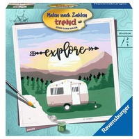 Ravensburger CreArt Malen nach Zahlen 20271 15 St. Blau/Mehrfarbig