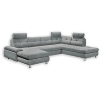 Ed exciting design Mid.you Wohnlandschaft Hellgrau &