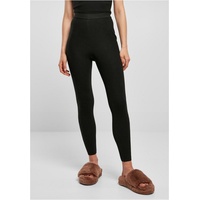 URBAN CLASSICS Knit Kurze Leggings Black XS