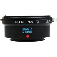 Kipon Adapter für Nikon G auf Fuji X (0.7x)