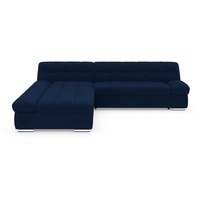DOMO collection Ecksofa DOMO COLLECTION "Mona L-Form", blau (marine),