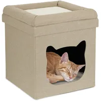 Relaxdays 10038511 Katzenhaus