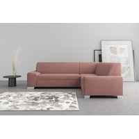 DOMO collection Ecksofa DOMO COLLECTION "Anzio in kubischer Formensprache,