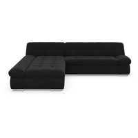 DOMO collection Ecksofa Mona L-Form, wahlweise mit Bettfunktion grau