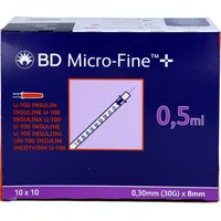 ToRa Pharma GmbH BD MICRO-FINE+ Insulinspr.0.5 ml U100 8