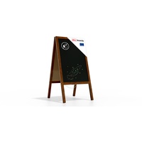 ALLboards Kundenstopper - lackierter Holzrahmen 118x61cm,