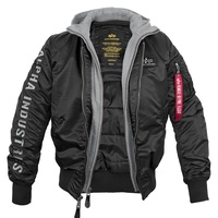 Alpha Industries Ma-1 D-tec Se Jacke Black / Grey