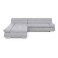 DOMO collection Ecksofa DOMO COLLECTION "Mona L-Form", silber, B:297cm