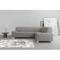 DOMO collection Ecksofa DOMO COLLECTION "Anzio in kubischer Formensprache,
