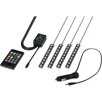 Eufab 13459 LED Lichtleiste "LED Innenraumbeleuchtung 12V, 4 Streifen