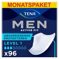TENA Men Absorbent Protector Inkontinenzeinlagen, Level 1, für leichte