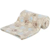 Trixie 37202 Fleecedecke Laslo, 100 x 70 cm, beige