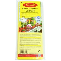 AEROXON Gelbe Insekten-Leimtafel 33442 - 10 Stk.