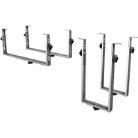 DataFlex Viewgo Computerhalterung - Schreibtisch 32.182 Silber, verstellbare PC-Halterung