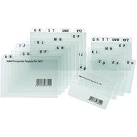 HAN Karteikartenregister A-Z transparent