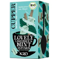 Cupper Lovely Liquorice & Mint Teebeutel 20 x 1,5