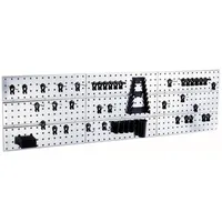 RAACO 109659 Werkzeughaken Lochpaneel x 3 44 Clips (B