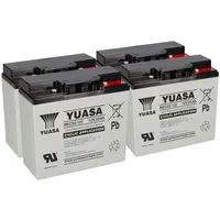  4x AGM BLEI AKKU 12V 22Ah kompatibel 48V SCOOTER