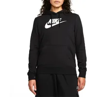 Nike Damen Club Hoodie in schwarz - Black -