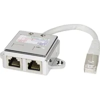 EFB T-Adapter Cat.6 2 x 10/100BaseT für Cablesharing K5126015