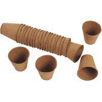 Floraworld Anzuchttöpfe 6cm 24 Stk. Rund