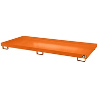Bauer Südlohn Regalwanne RW 3300-1, lackiert, Gelborange