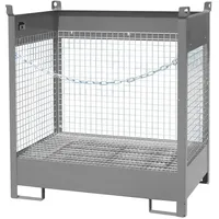 Bauer Südlohn Fass-Stapelpalette FSP-2 D, lackiert, Mausgrau