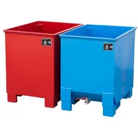 Bauer Südlohn Spänekasten CS 80, lackiert, Lichtblau
