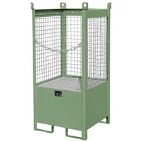 Bauer Südlohn Fass-Stapelpalette FSP-1 D, lackiert, Resedagrün